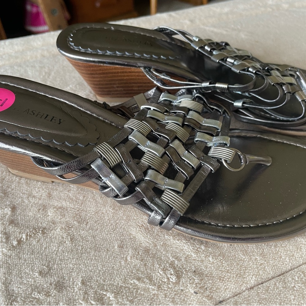 Sandals Silver Size 9
